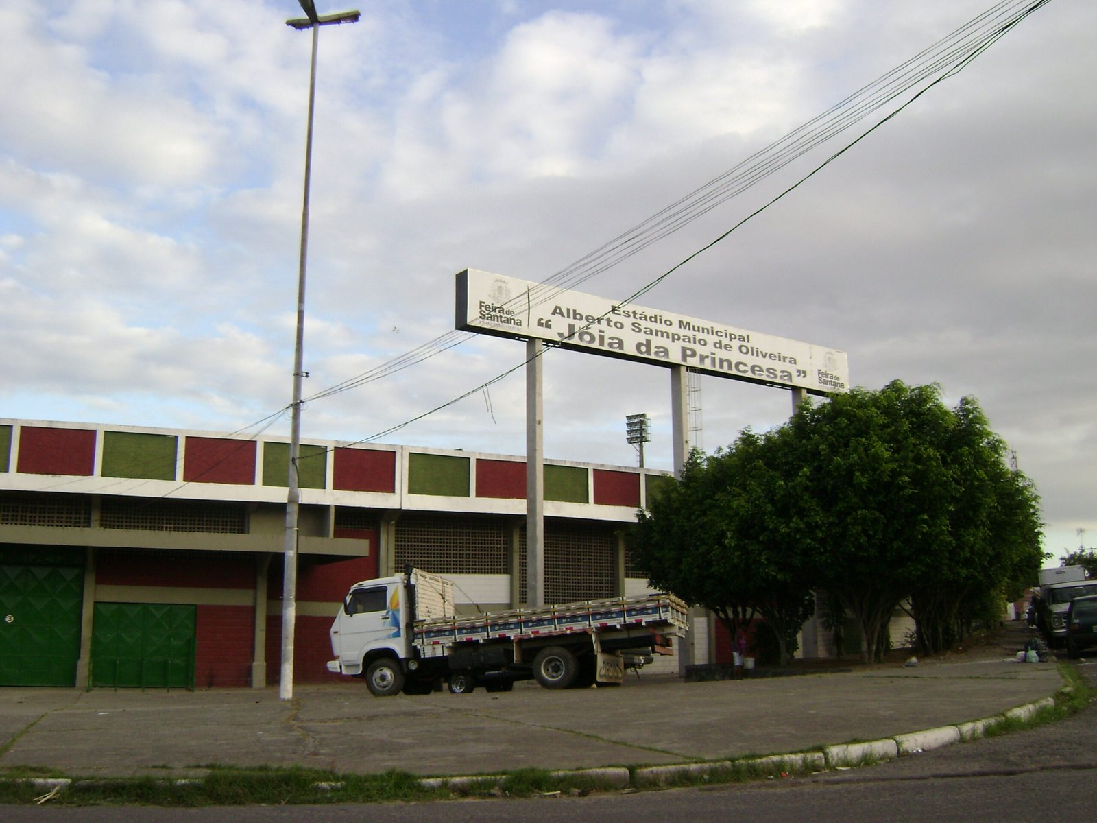 Estádio Jóia da Princesa (Alberto Oliveira), casa do Fluminense de Feira, em Feira de Santana