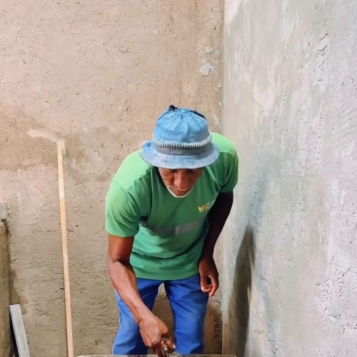 Obras do novo CRAS do Magalhães avançam em São Gonçalo dos Campos
