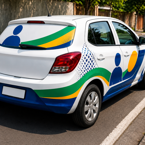 Adesivo eleitoral no carro não cancela seguro automaticamente; entenda