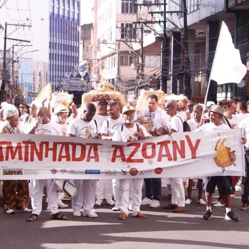 Caminhada Azoany celebra 28 anos de fé, ancestralidade e tradição em Salvador
