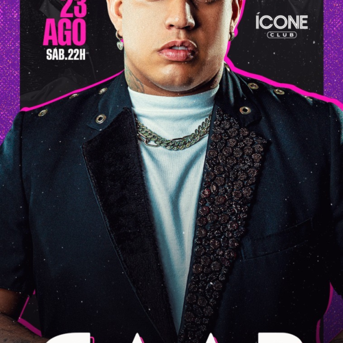 Ícone Club recebe show de Gaab em agosto