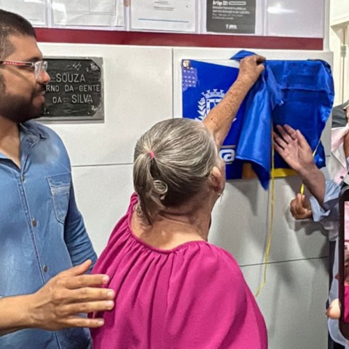 Moradores celebram entrega da USF da Mangabeira após reforma e ampliação em Feira de Santana