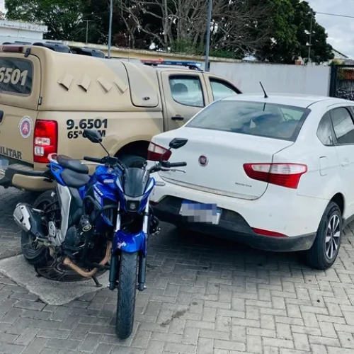 Polícia Militar recupera dois veículos roubados em Feira de Santana