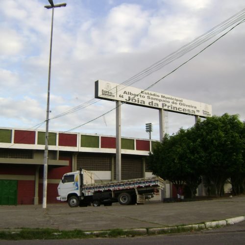 Estádio Jóia da Princesa (Alberto Oliveira), casa do Fluminense de Feira, em Feira de Santana