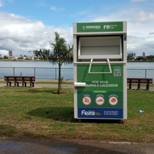 Projeto Repense Reuse amplia divulgação de pontos de coleta de roupas e calçados em Feira de Santana
