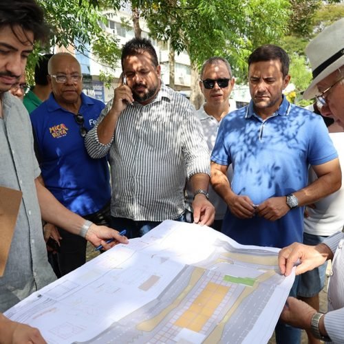Prefeitura inicia reforma e modernização da Praça do Fórum em Feira de Santana
