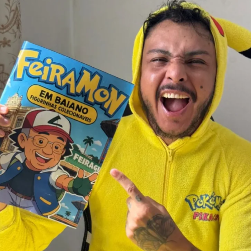 FeiraMon: álbum de figurinhas inspirado em Pokémon celebra cultura de Feira de Santana e terá renda revertida para o Dia das Crianças