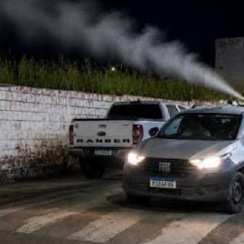 Feira de Santana recebe carro fumacê para reforçar combate ao Aedes aegypti em bairros com maior incidência