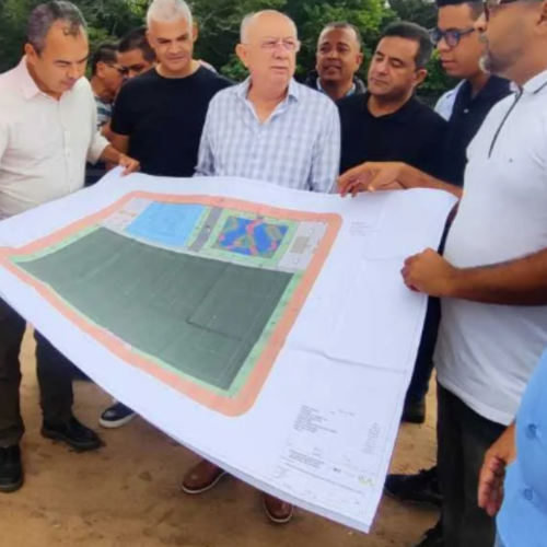 Prefeito autoriza construção de complexo esportivo no bairro Subaé, em Feira de Santana